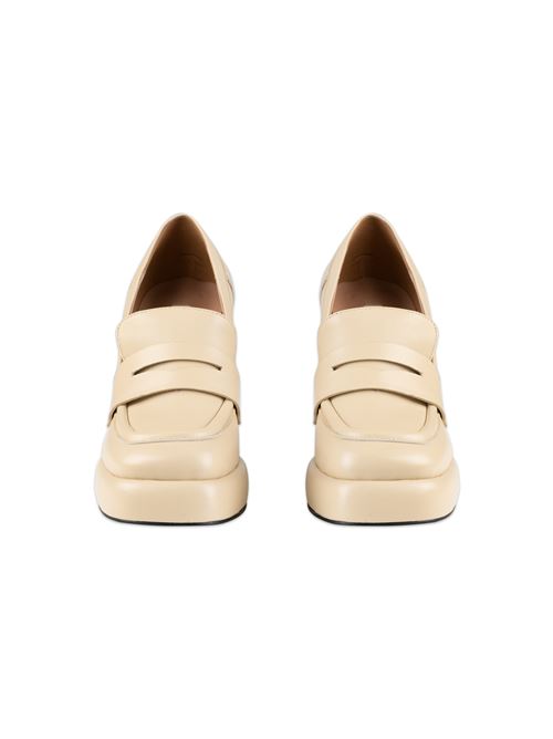 mocassino pelle natalie BIBI LOU | 543P10VK-AABEIGE